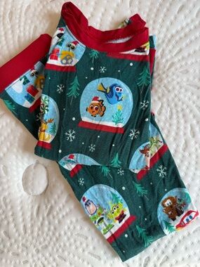 Little Sleepies Pixar Pals Snow Globe Long SleevPajama Set
